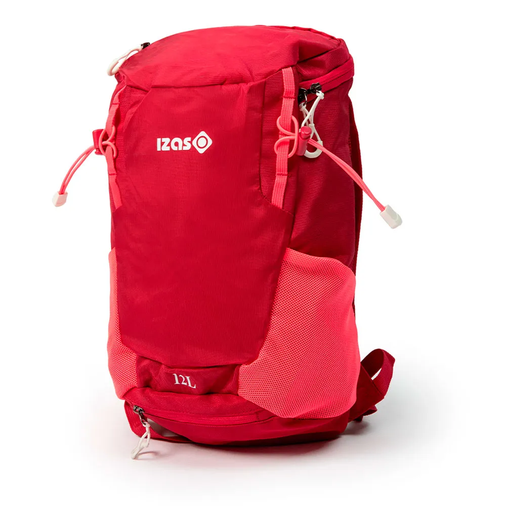 Izas Nympha 12l Ryggsäck, Mineral red / diva pink / white