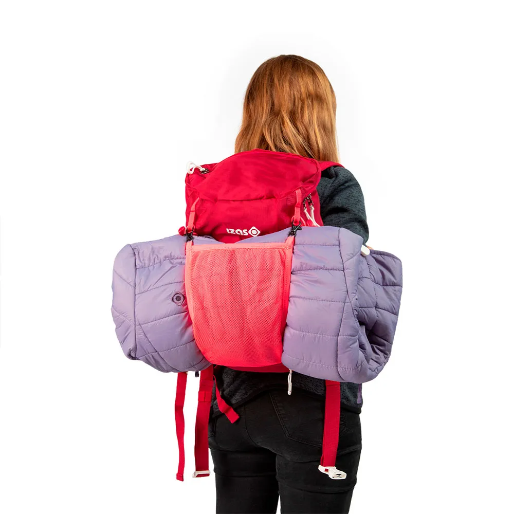Izas Nympha 12l Ryggsäck, Mineral red / diva pink / white