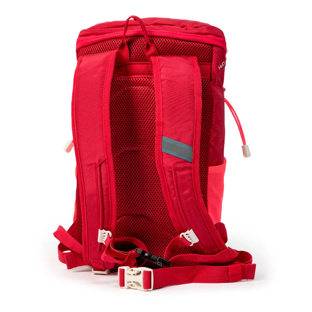 Izas Nympha 12l Ryggsäck, Mineral red / diva pink / white