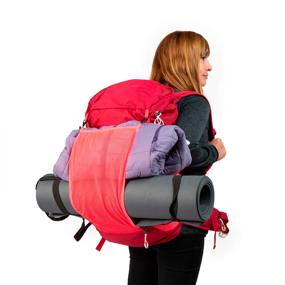 Izas Nympha Ii 35l Ryggsäck, Mineral red / diva pink / white