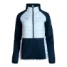 Izas Urmell Fleecejacka Med Dragkedja, Light blue / navy blue