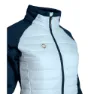 Izas Urmell Fleecejacka Med Dragkedja, Light blue / navy blue