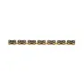 Izumi Chain Kai Super Toughness Track Kedja, Black / gold, 116 Links