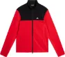 J.LINDEBERG Men's Banks Mid Layer, Fiery red