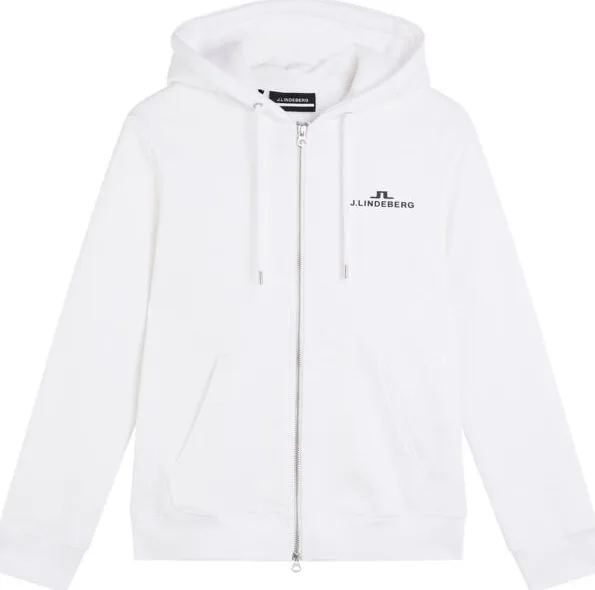 J.LINDEBERG Women's Alpha Zip Hood, White