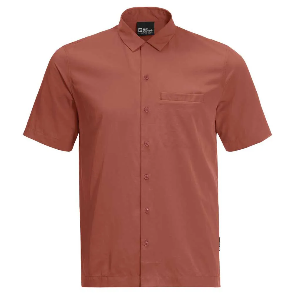 Jack Wolfskin Atacama Kortärmad Skjorta, Barn red
