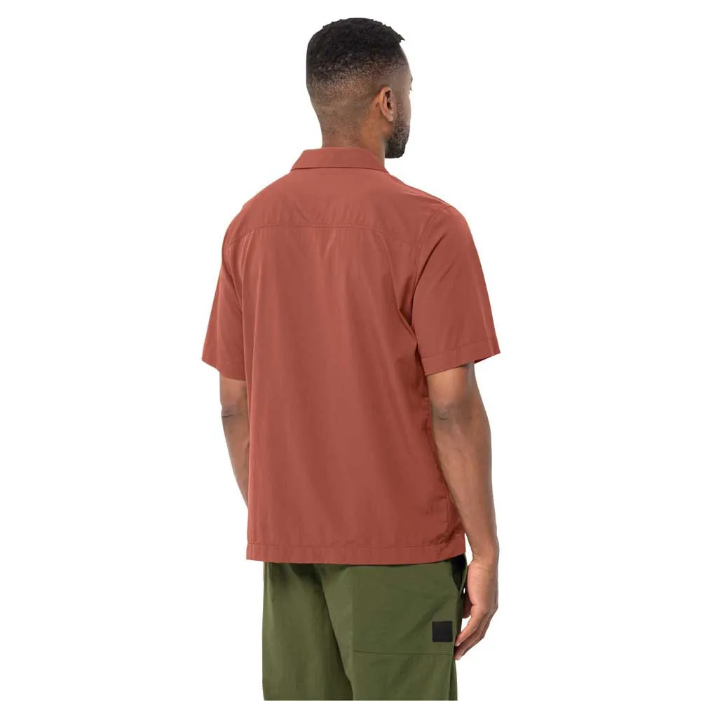 Jack Wolfskin Atacama Kortärmad Skjorta, Barn red