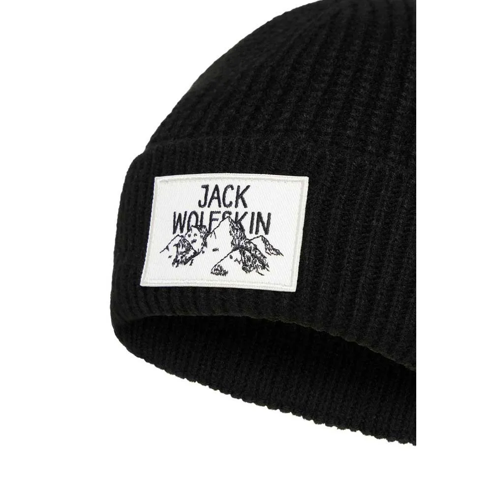 Jack Wolfskin Badge Mössa, Black