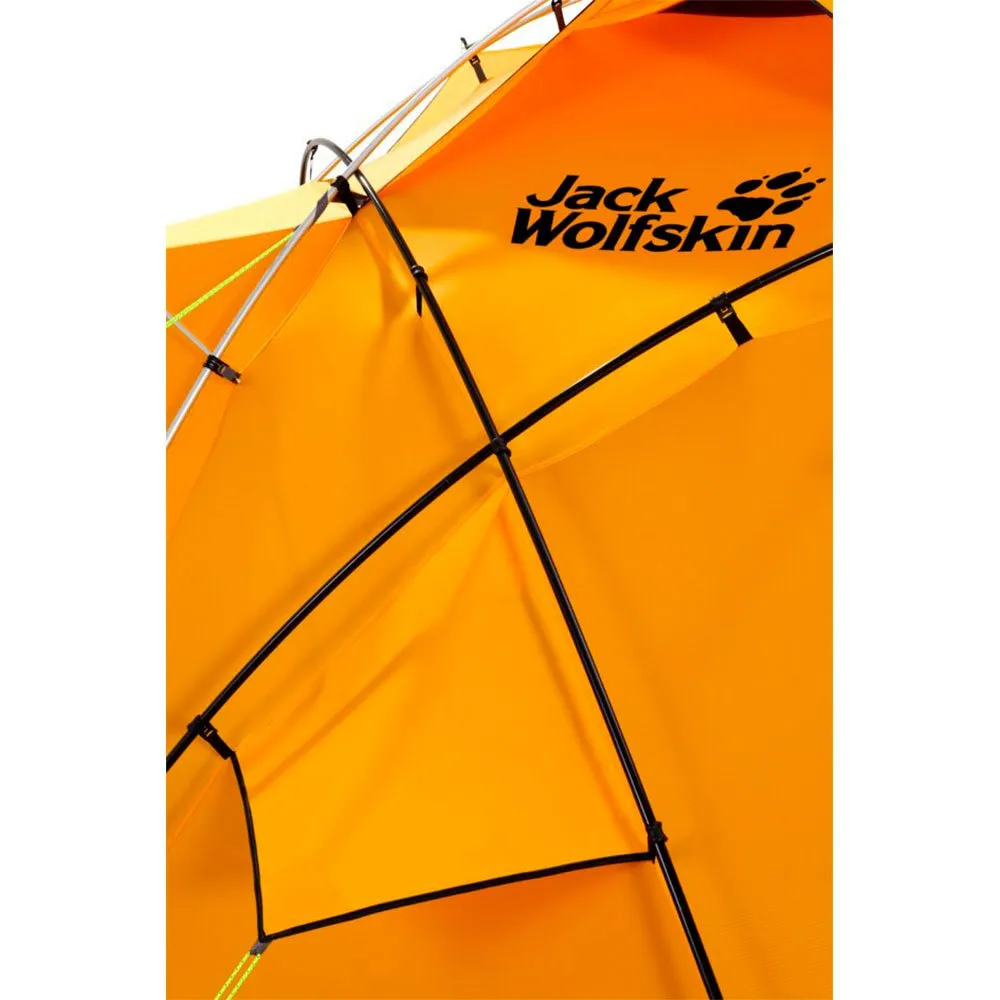 Jack Wolfskin Base Camp Tält, Burly yellow, 10 Platser Jack Wolfskin Base Camp Tält, Burly yellow, 10 Platser