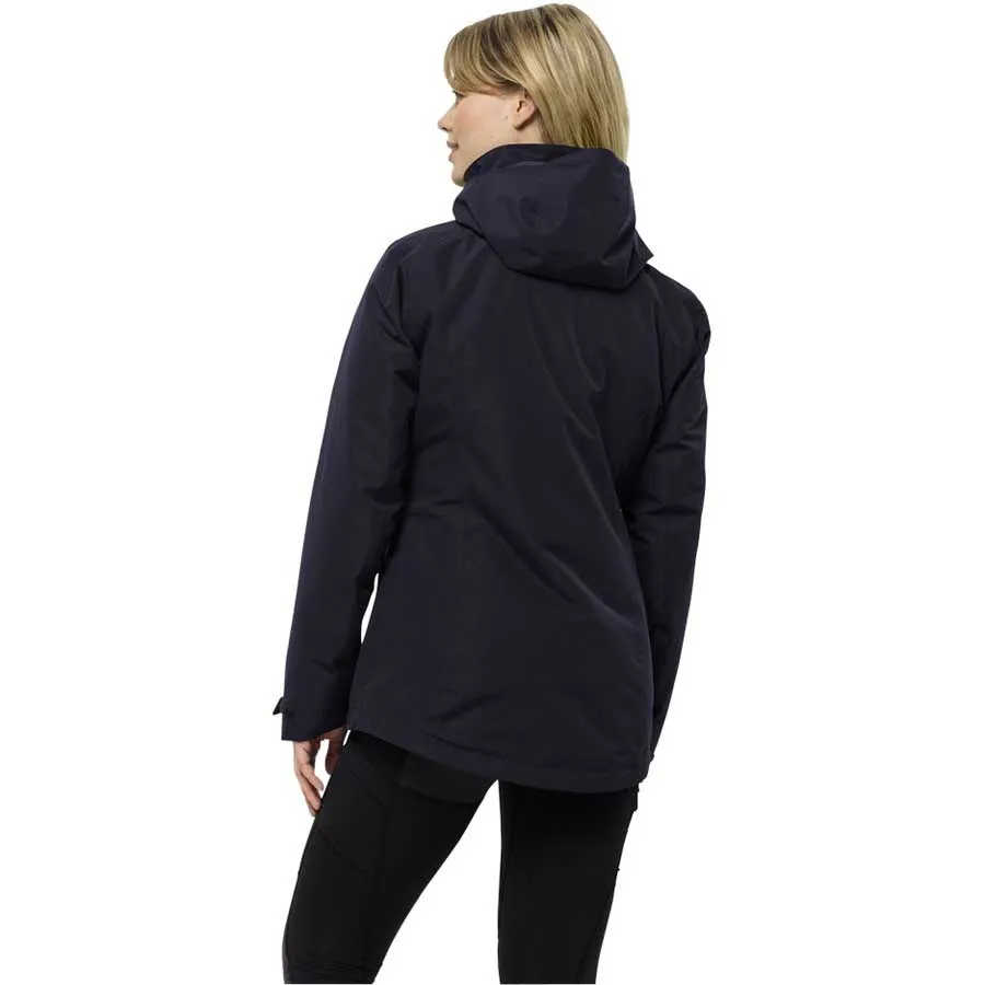 Jack Wolfskin Bergland 3in1 Jacka, Graphite 1389