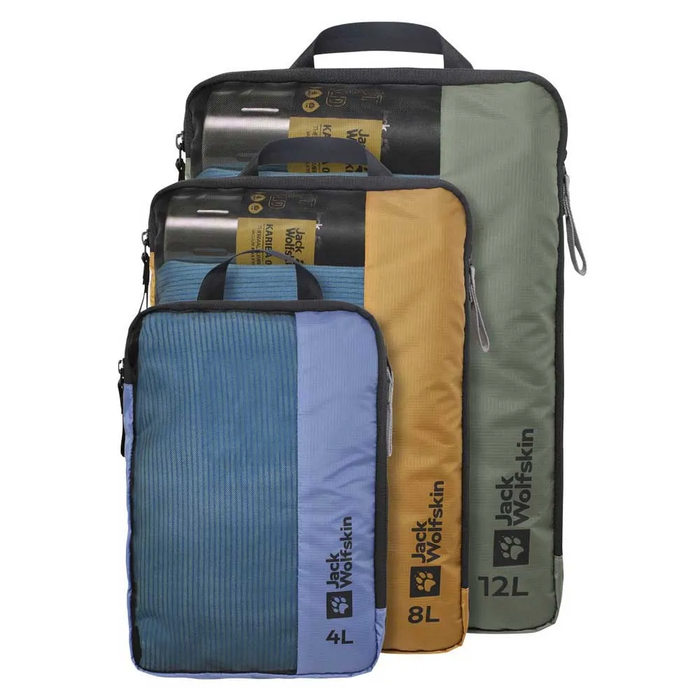 Jack Wolfskin Compression Set Packkub, Color mix