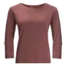 Jack Wolfskin Coral Coast T-shirt Med 3/4 ärm, Apple butter