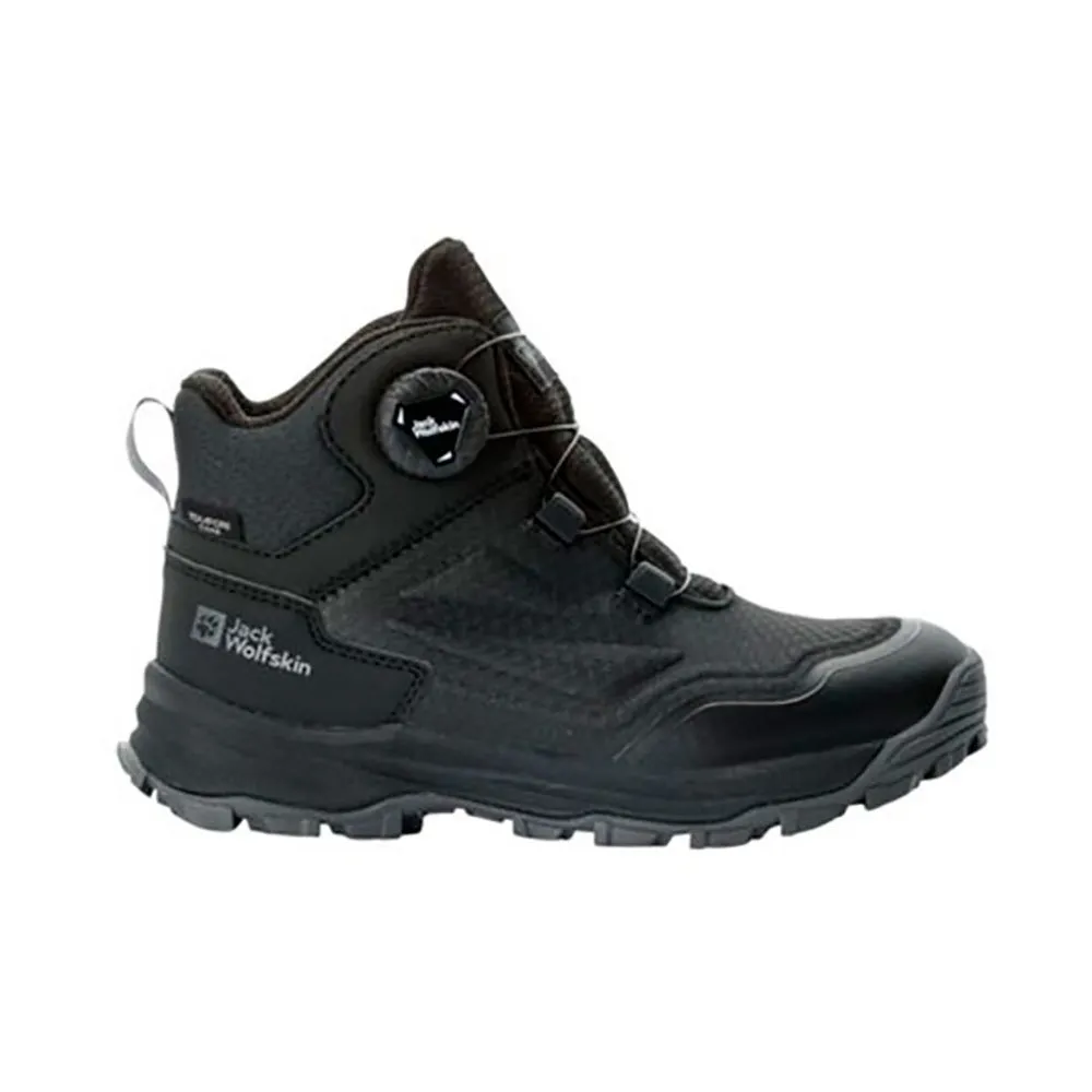 Jack Wolfskin Cyrox Texapore Dial Mid Vandringskängor, Black, EU 34 Jack Wolfskin Cyrox Texapore Dial Mid Vandringskängor, Black, EU 34