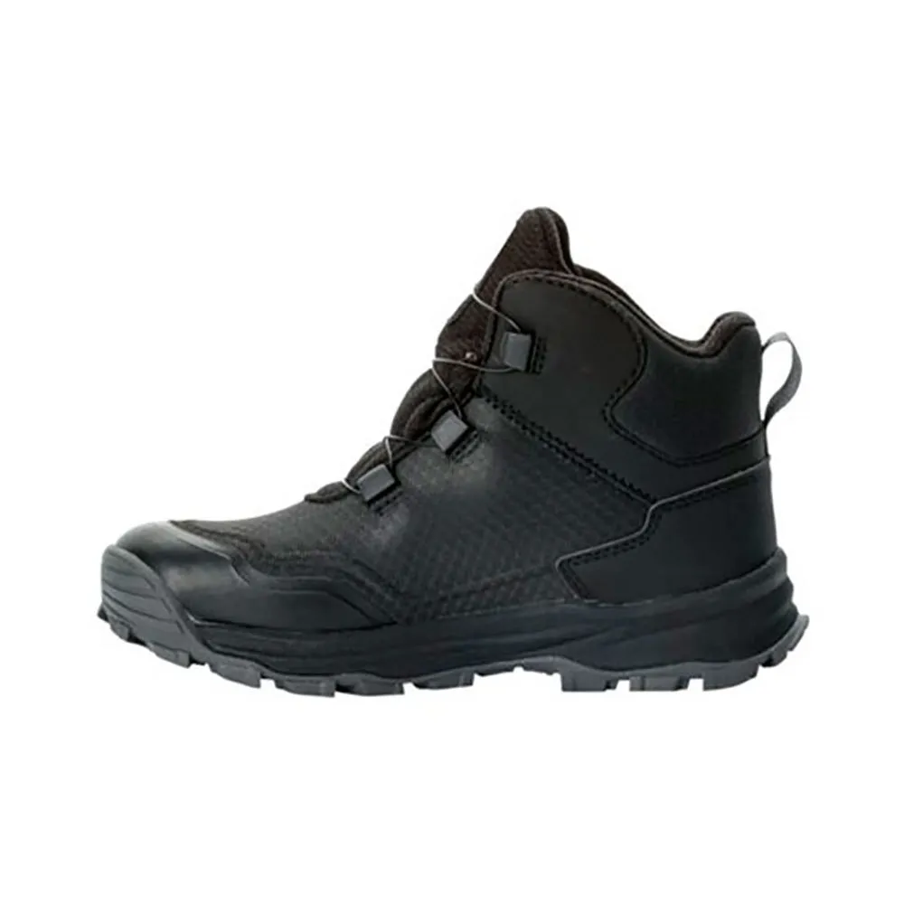 Jack Wolfskin Cyrox Texapore Dial Mid Vandringskängor, Black, EU 34 Jack Wolfskin Cyrox Texapore Dial Mid Vandringskängor, Black, EU 34