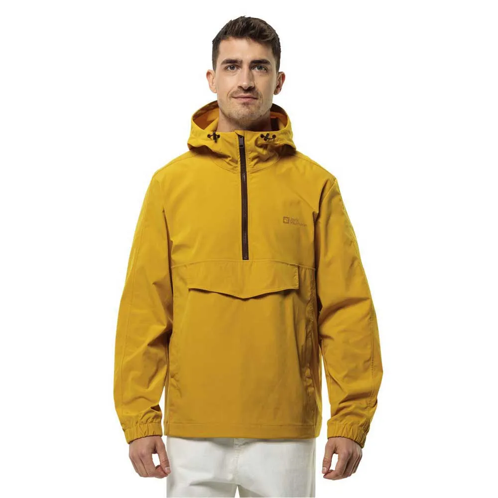 Jack Wolfskin Desert Wind Overhead Jacka, Curry Jack Wolfskin Desert Wind Overhead Jacka, Curry