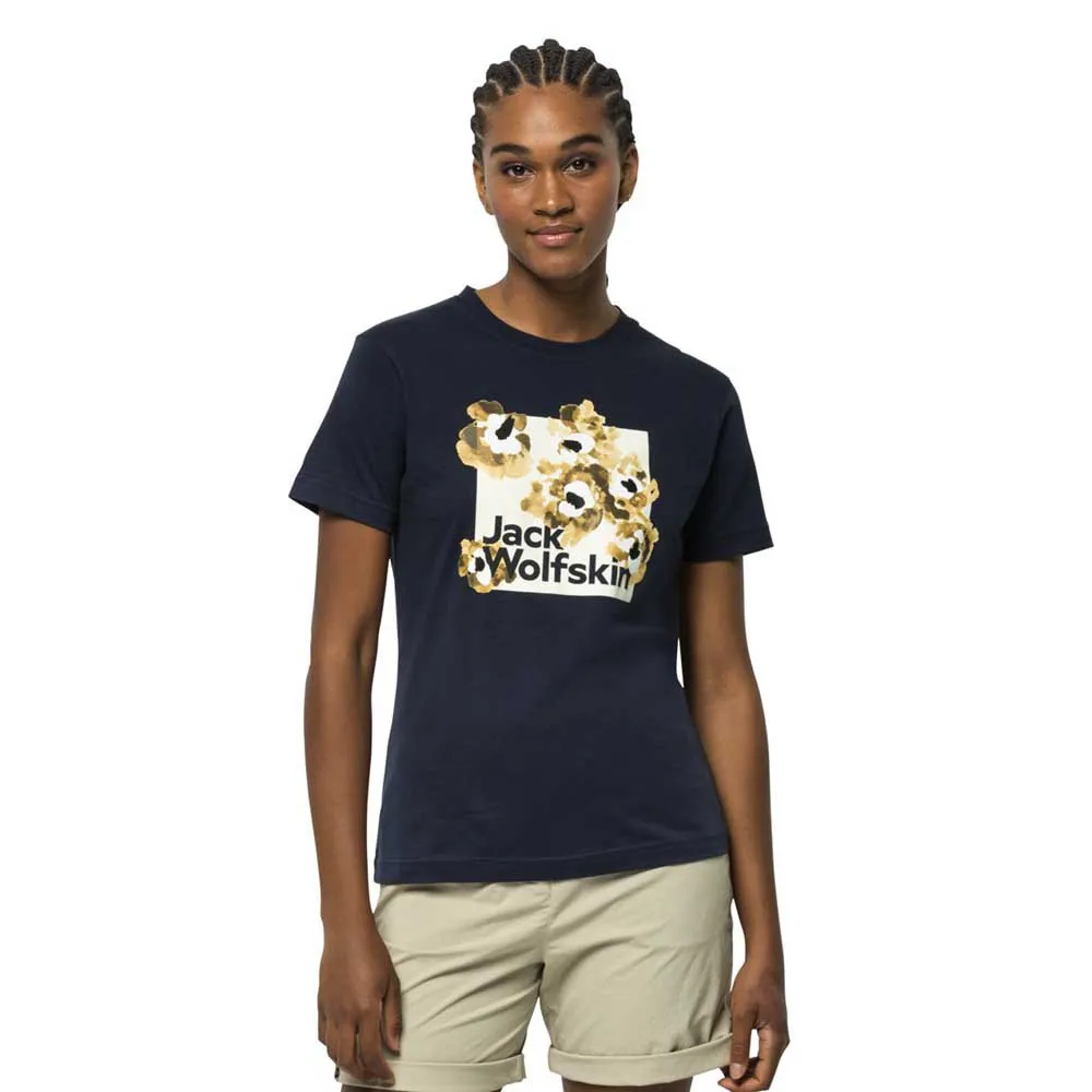 Jack Wolfskin Florell Box T-shirt Med Korta ärmar