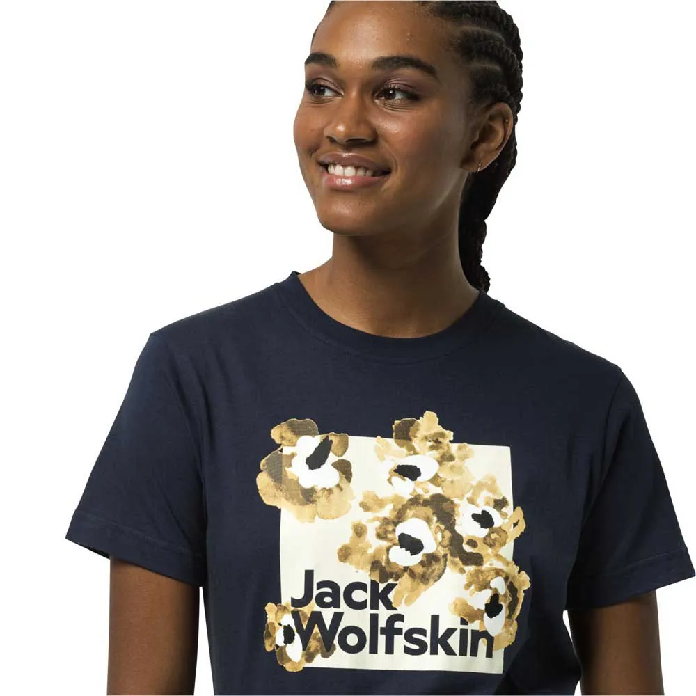 Jack Wolfskin Florell Box T-shirt Med Korta ärmar