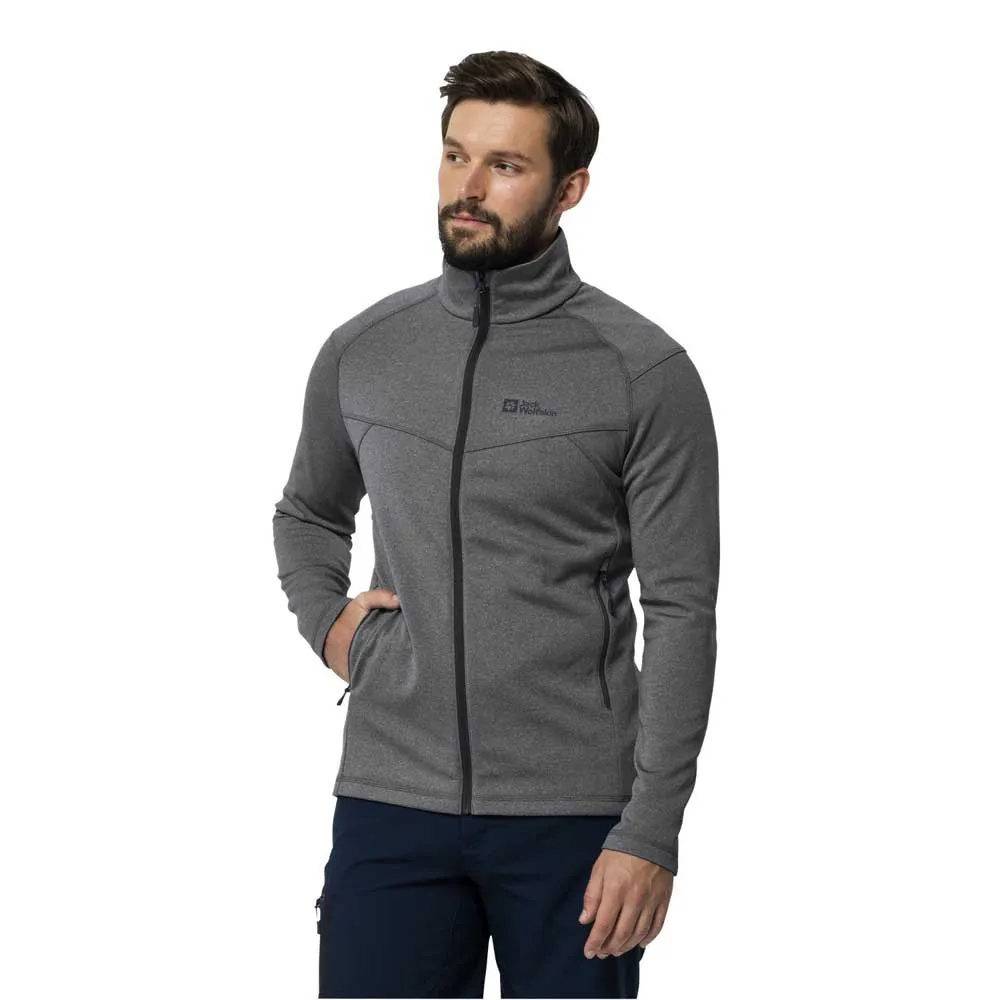 Jack Wolfskin Fortberg Fleecejacka Med Dragkedja Jack Wolfskin Fortberg Fleecejacka Med Dragkedja