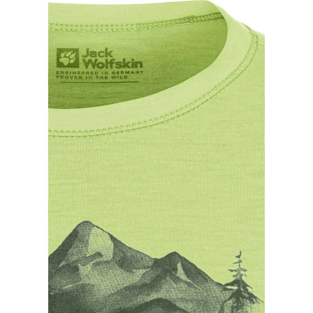 Jack Wolfskin Hiking Graphic T-shirt Med Korta ärmar