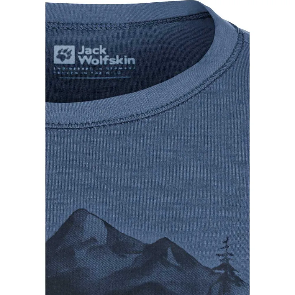 Jack Wolfskin Hiking Graphic T-shirt Med Korta ärmar