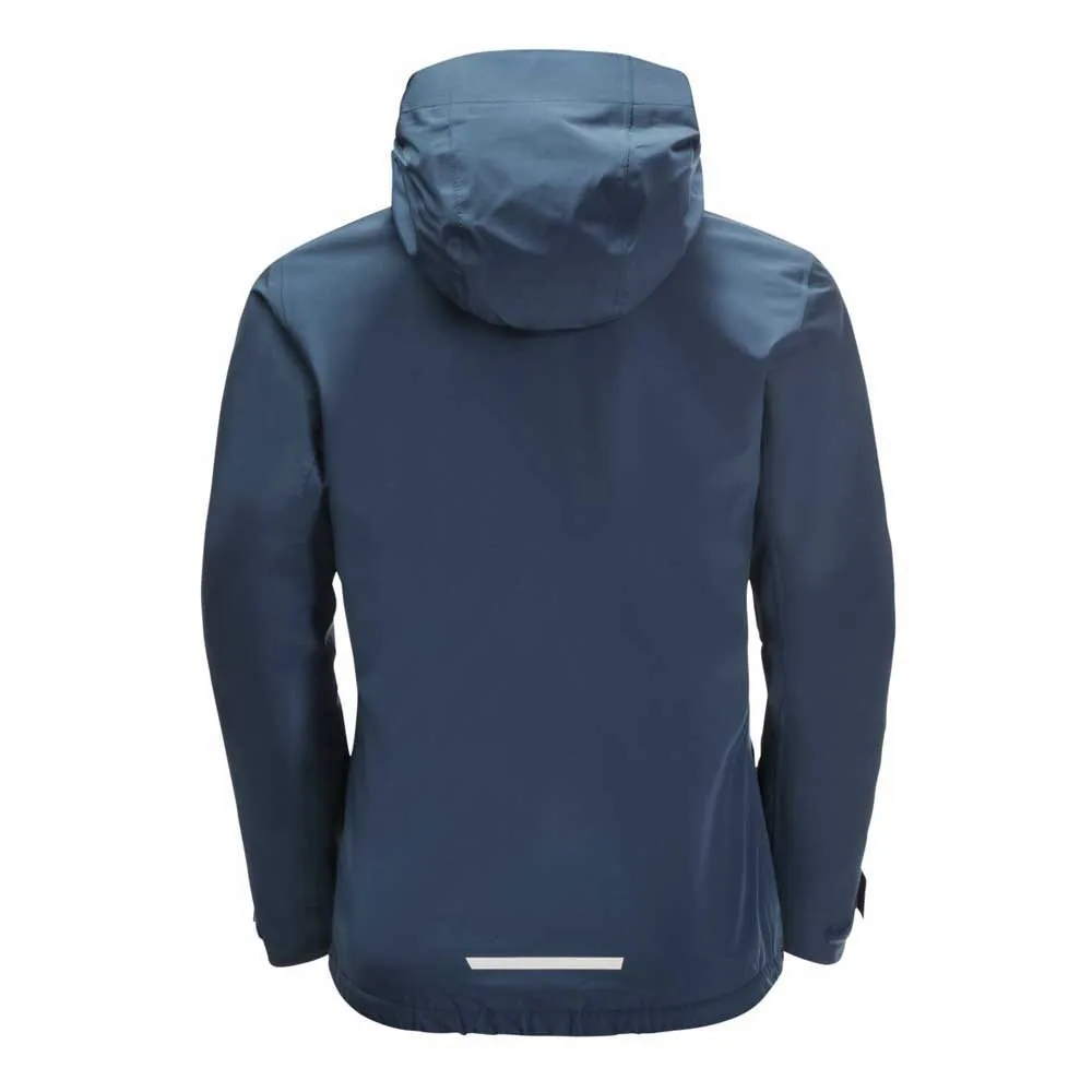 Jack Wolfskin Jwp Softshelljacka, Dark sea, 164cm