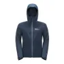 Jack Wolfskin Jwp Softshelljacka, Dark sea, 164cm
