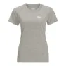 Jack Wolfskin Kammweg T-shirt Med Korta ärmar, Seal