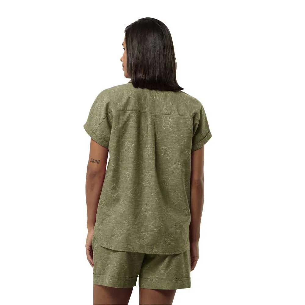 Jack Wolfskin Karana Kortärmad Skjorta, Bay leaf