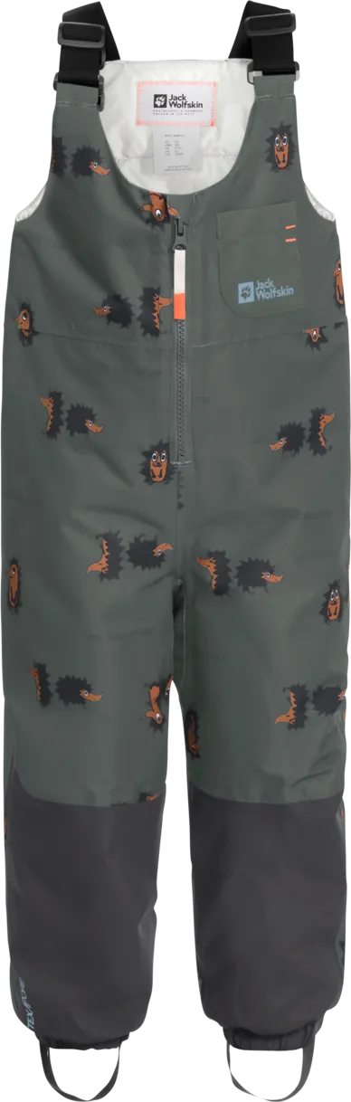 Jack Wolfskin Kids' Gleely 2-Layer Insulated Print Bib Jack Wolfskin Kids' Gleely 2-Layer Insulated Print Bib