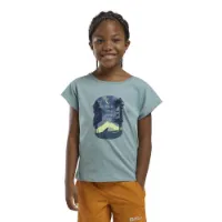Jack Wolfskin Kid's Graphic Girls Tee Print