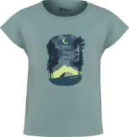 Jack Wolfskin Kid's Graphic Girls Tee Print Jack Wolfskin Kid's Graphic Girls Tee Print