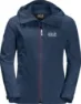 Jack Wolfskin Kids' Jwp Shell, dark indigo, 104cm