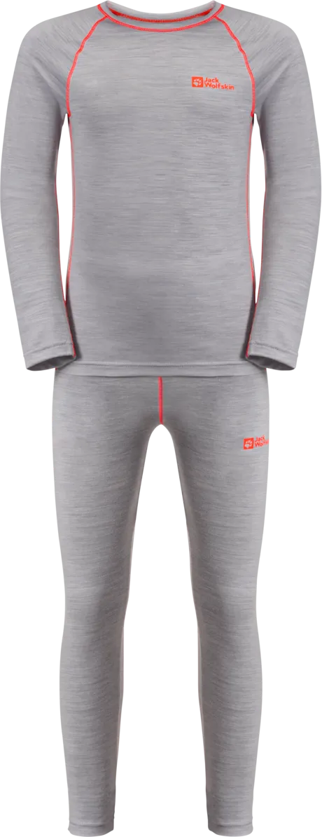 Jack Wolfskin Kids' Merino Baselayer Set Jack Wolfskin Kids' Merino Baselayer Set