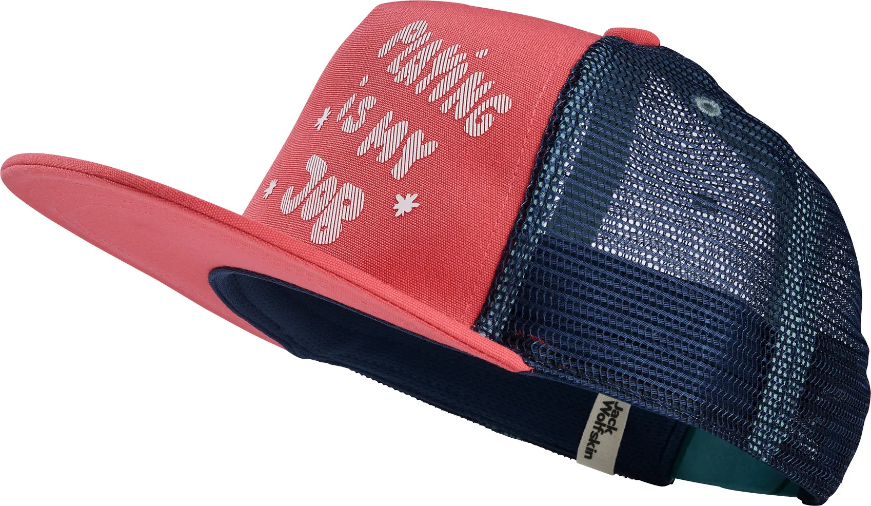 Jack Wolfskin Kid's Rib Cap, Sunset Coral, S Jack Wolfskin Kid's Rib Cap, Sunset Coral, S