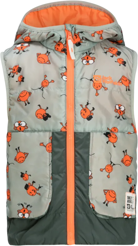 Jack Wolfskin Kids' Smileyworld All Over Print Vest Icon