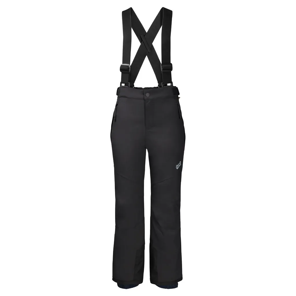 Jack Wolfskin Kids' Snow Ride Pants, Black, 92 Jack Wolfskin Kids' Snow Ride Pants, Black, 92