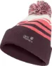 Jack Wolfskin Kid's Stripy Pompom Beanie