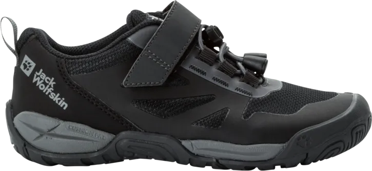 Jack Wolfskin Kids' Villi Action Low, Black, 26 Jack Wolfskin Kids' Villi Action Low, Black, 26