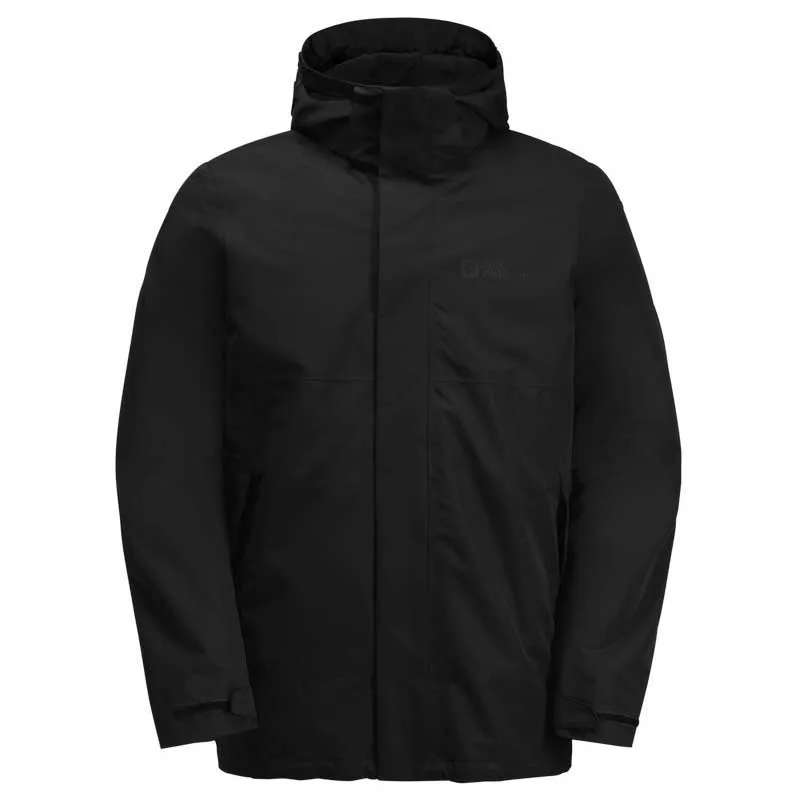 Jack Wolfskin Luntal 3in1 Jacka Refurbished, Black