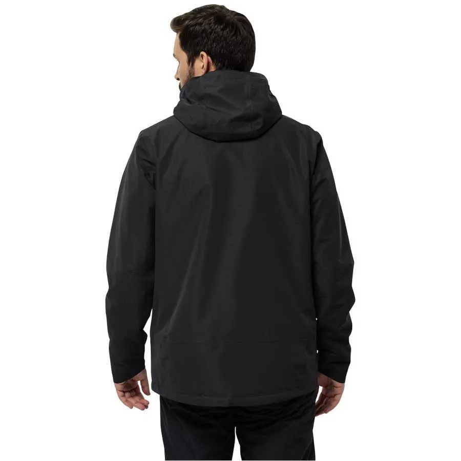 Jack Wolfskin Luntal 3in1 Jacka Refurbished, Black