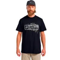 Jack Wolfskin Men's Brand Tee Jack Wolfskin Men's Brand Tee