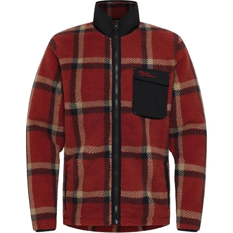Jack Wolfskin Men's Felslicht Check Jacket