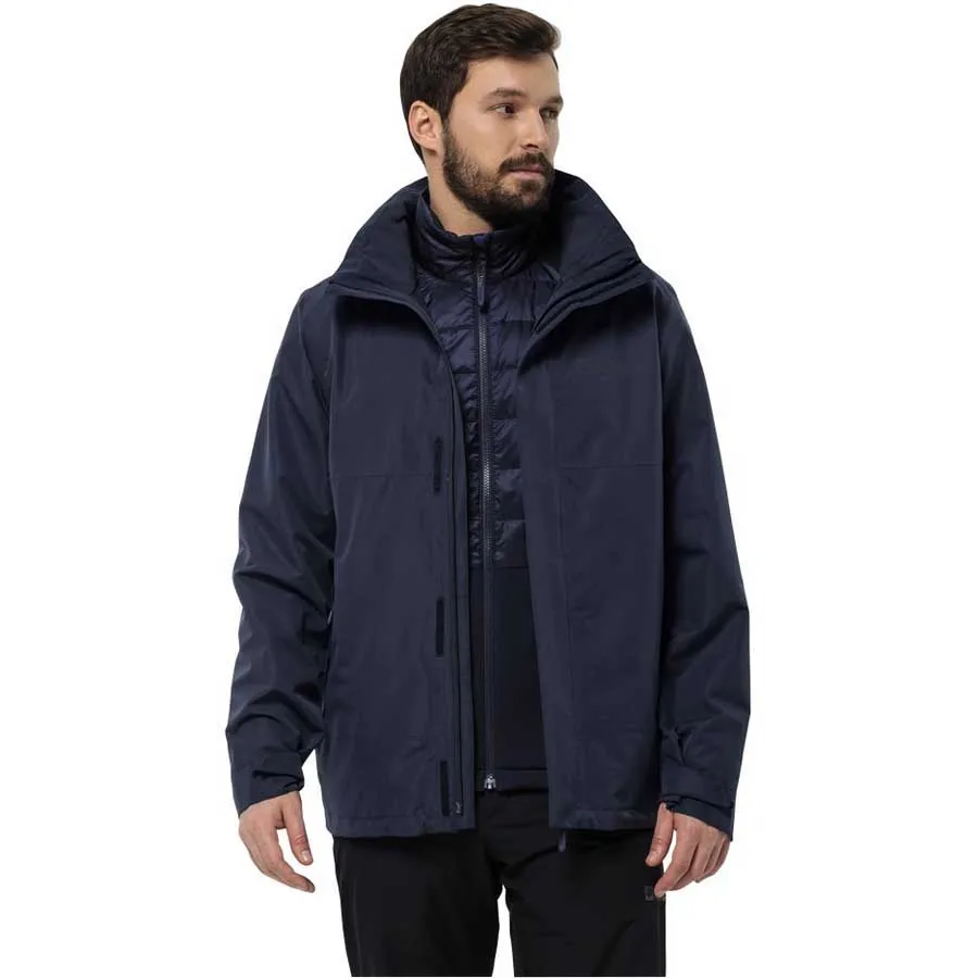 Jack Wolfskin Men's Luntal 3in1 Jacket Jack Wolfskin Men's Luntal 3in1 Jacket