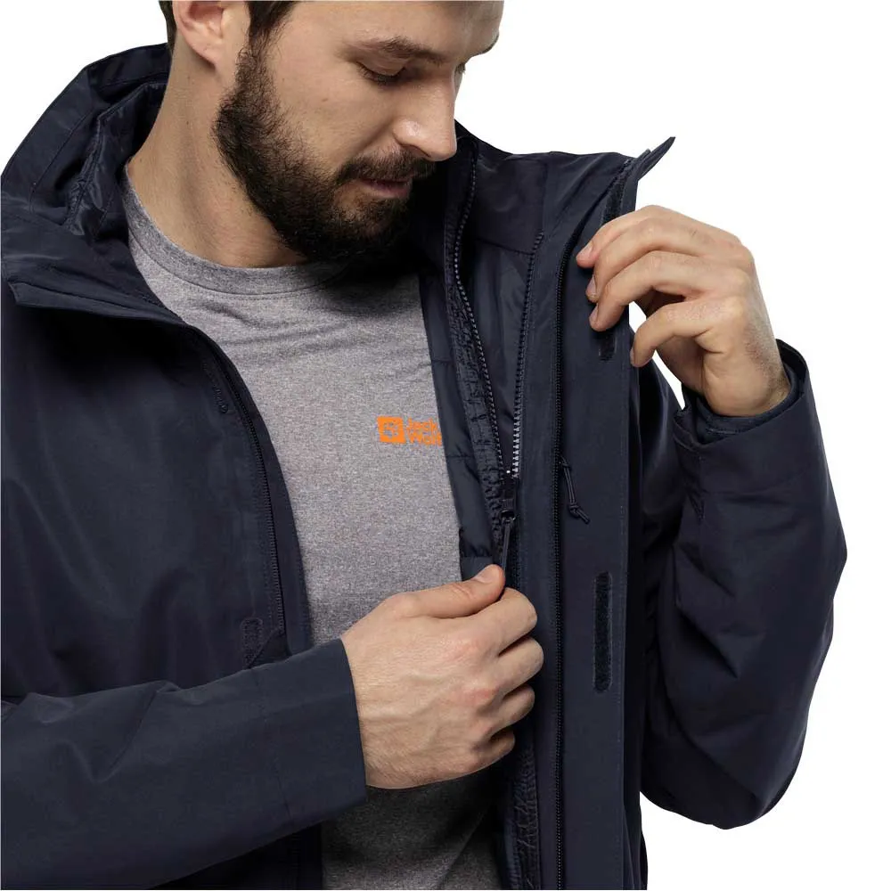 Jack Wolfskin Men's Luntal 3in1 Jacket Jack Wolfskin Men's Luntal 3in1 Jacket