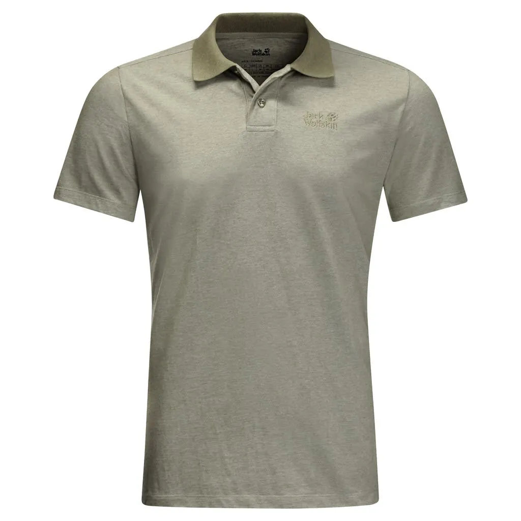 Jack Wolfskin Men's Pique Polo