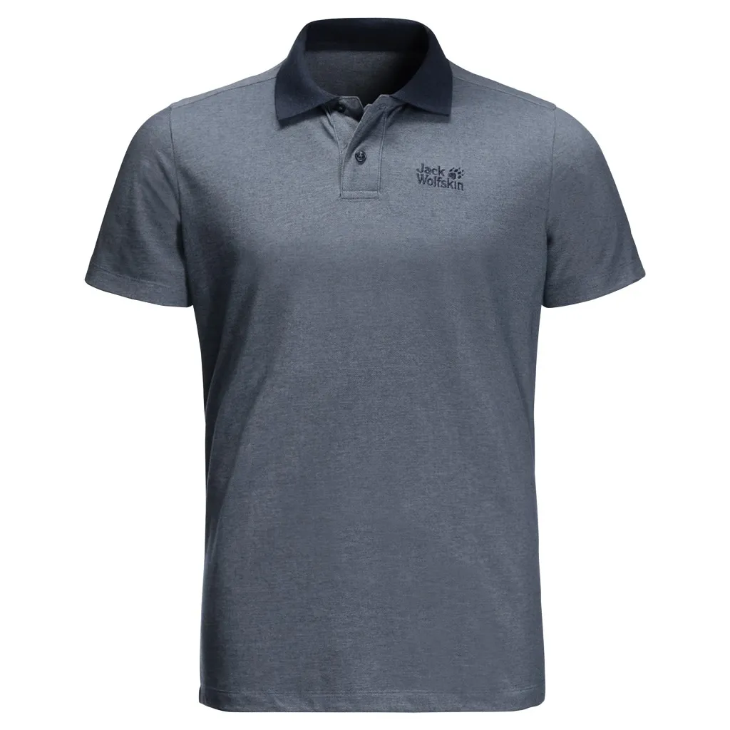 Jack Wolfskin Men's Pique Polo