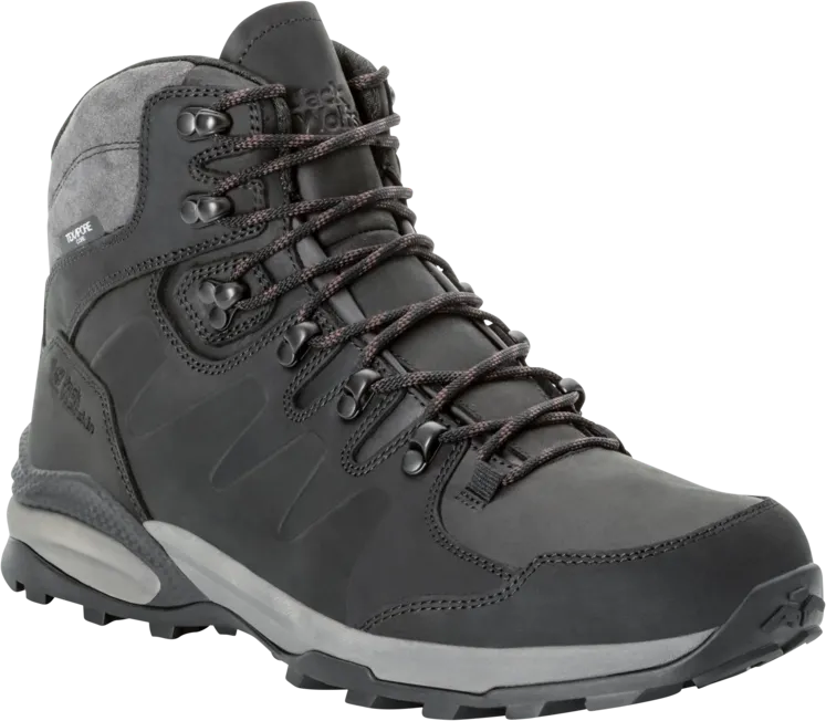 Jack Wolfskin Men's Refugio Prime Texapore Mid, Phantom Jack Wolfskin Men's Refugio Prime Texapore Mid, Phantom