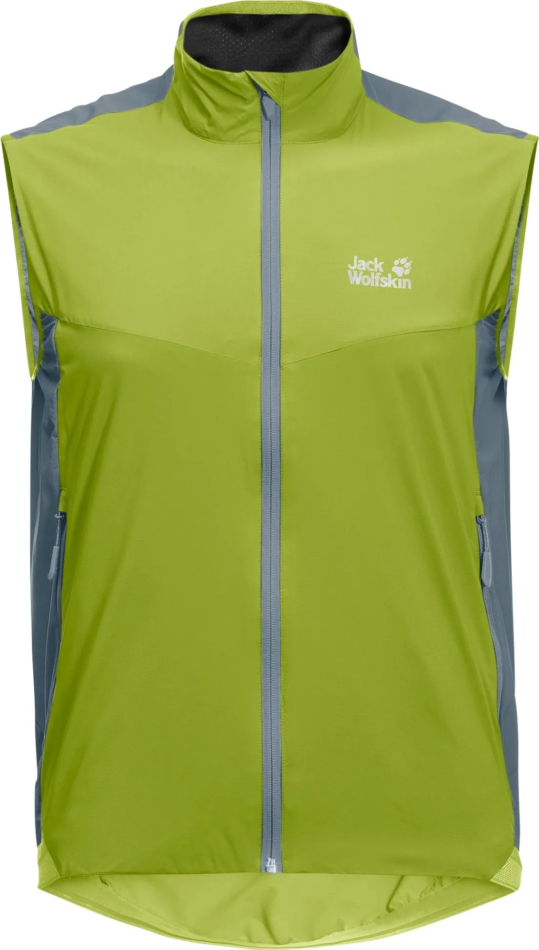 Jack Wolfskin Men's Tourer Softshell Vest, Storm Grey Jack Wolfskin Men's Tourer Softshell Vest, Storm Grey