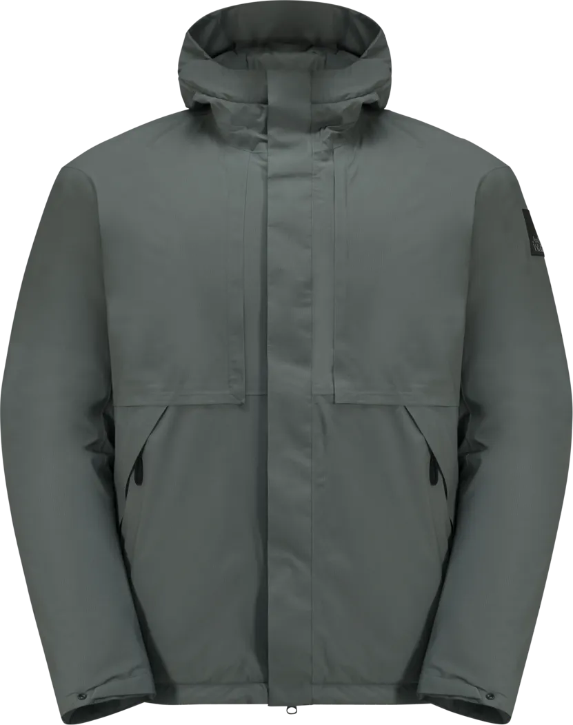 Jack Wolfskin Men's Wandermood Jacket, Slate Green Jack Wolfskin Men's Wandermood Jacket, Slate Green