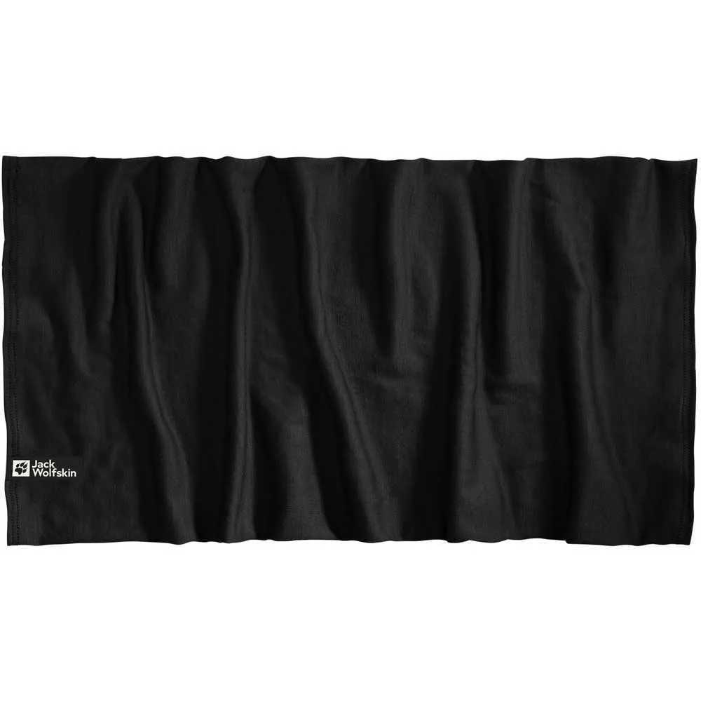Jack Wolfskin Merino Halsvärmare, Black